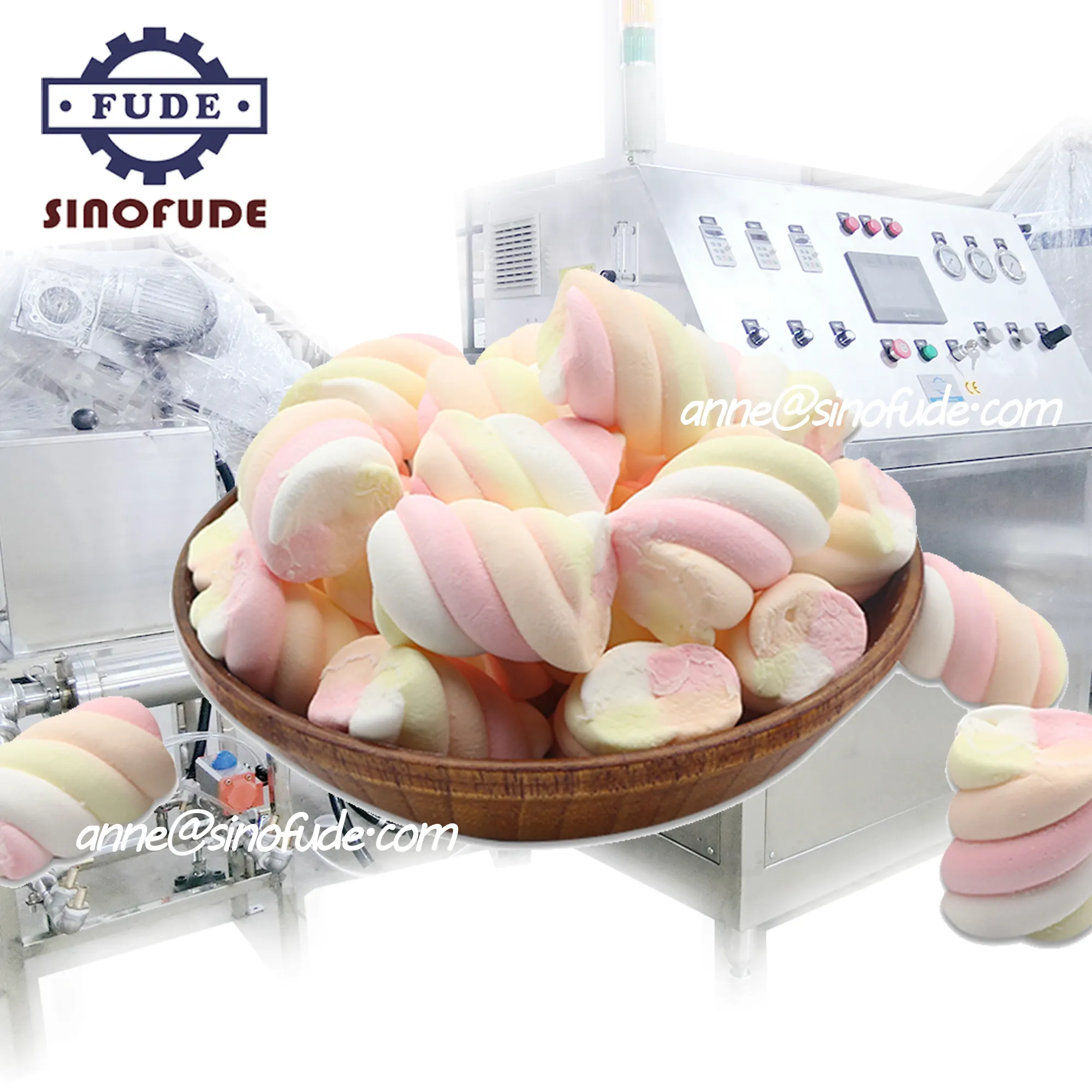 Automatic marshmallow production line