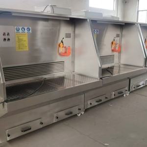 Nouvelle table de polissage et de meulage des métaux avec une forte force d'aspiration, récupération de poussière à 99,99 %, construction en acier au carbone de 2 CV - Product Image 3