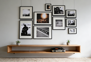 <span class=keywords><strong>Cadre</strong></span> photo rectangulaire personnalisable et écologique avec options d'impression sérigraphique/UV/gaufrage pour décoration murale - Product Image 2