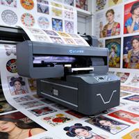 Prix Usine Nouvelle Imprimante Hybride Automatique UV à Plat A3 Jet d'Encre, Prise en Charge Flex, Stylo, Balle de Golf, Carte PVC, Idéale pour Petites Entreprises, Garantie 1 An