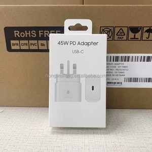 <span class=keywords><strong>EP</strong></span> <span class=keywords><strong>TA845</strong></span> 45W Tipo C Cargador rápido para teléfonos móviles Enchufe de 3 pines 3A Cargador completo del Reino Unido para Samsung Galaxy S24 S23 S20 Ultra Plus - Product Image 1