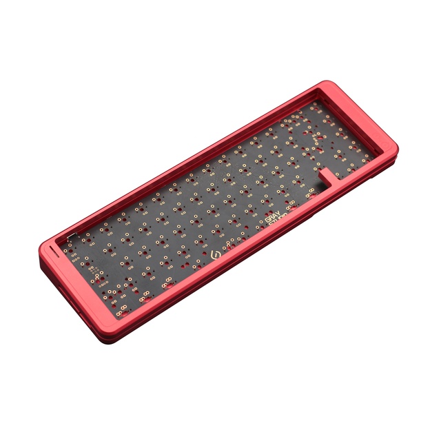 Hongtu High Quality Cnc Machining Custom Aluminum Anodizing Kyuu Keyboard case