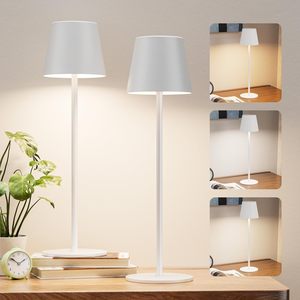 Wholesale Cordless Rechargeable Table 3Colors Stepless Dimming 1200-5200mAh Battery LED <b>Desk</b> Lamp for Bedroom Couple Dinner - Product Image 1