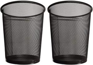 Cubo de basura de papel redondo de malla, cesta de papel, cubos de basura de malla, Metal redondo de malla de cubo de basura, alambre de Metal, hierro forjado, cocina Wi - Product Image 5