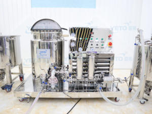 YETO 100 500L linea di produzione di profumo attrezzatura profumo che fa miscelazione macchina di congelamento filtraggio refrigeratore miscelatore serbatoio - Product Image 2