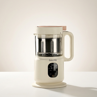 Robot culinaire électrique 4-en-1 Babytop en promotion, sans BPA, à motifs imprimés, avec poignée, pour repas et purées