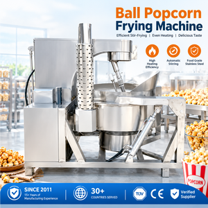 Marmite de cuisson industrielle à agitation planétaire pour popcorn, cuve à double enveloppe, chauffage électrique ou à gaz, machine à recouvrir de <span class=keywords><strong>sirop</strong></span> de <span class=keywords><strong>caramel</strong></span> - Product Image 2
