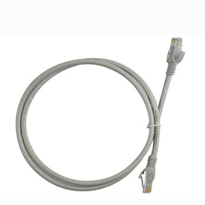 การออกแบบใหม่ที่มีความยืดหยุ่น <span class=keywords><strong>Utp</strong></span> ขด Belden สีเทา <span class=keywords><strong>Cat6</strong></span>สายแพทช์ - Product Image 3