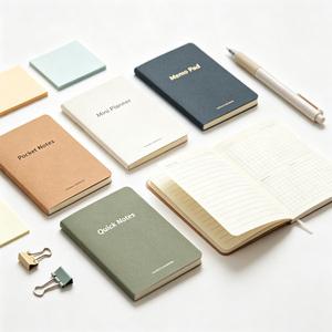Cuadernos Personalizados con Impresión a Medida, Tapa Blanda, Diario A7 con Papel Liso, Logotipo Grabado, Película Brillante para Diario de Viaje - Product Image 1