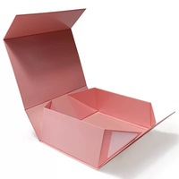 Boîte en carton rigide monobloc personnalisée avec logo, écologique, finition brillante, fermeture magnétique, compatible cadre photo – Vente en gros