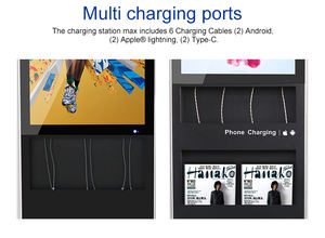 Estaciones <span class=keywords><strong>de</strong></span> carga <span class=keywords><strong>de</strong></span> <span class=keywords><strong>alquiler</strong></span> <span class=keywords><strong>de</strong></span> Banco <span class=keywords><strong>de</strong></span> energía para compartir innovación <span class=keywords><strong>de</strong></span> productos <span class=keywords><strong>de</strong></span> nueva tendencia con pantalla LCD publicitaria - Product Image 6