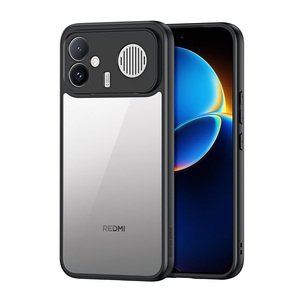 Coque de téléphone transparente antichoc en PU+TPU avec effet givré de style minimaliste pour Redmin K90 Max - Product Image 1