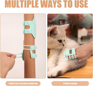 Brosse de Douche en Silicone Souple 2026 avec Distributeur de Savon pour Animaux (Chats, Chiens, Petits Animaux) – Couleurs et Formes Personnalisables OEM/ODM - Product Image 6