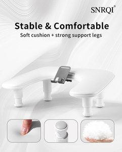 Snrqi Nhà Máy Trực Tiếp Tùy Biến Sang Trọng Salon Chuyên Nghiệp Móng Tay Cánh Tay Phần Còn lại Gối Tay Đệm Hình Dạng U Thiết Kế Chăm Sóc Sắc Đẹp - Product Image 4