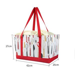 Promoción DE FÁBRICA DE Vietnam, bolsa de compras plegable Oxford impermeable de gran capacidad, Impresión de logotipo personalizado, letras de preservación del calor - Product Image 2