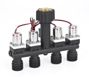 Válvula solenoide de enclavamiento de 3/4 pulgadas DC 6V/12V Válvula de Control de agua de doble tubo para sistema de riego de jardín Válvula de temporizador de baja presión - Product Image 5