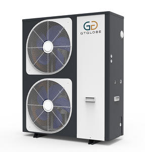 מערכות משאבת חום HVAC בעלות הנעה ישירה גמישה וחסכונית באנרגיה, יחידה חיצונית להתקנה על הרצפה, שקטה, בצורת ריבוע, מפלדה מגולוונת - Product Image 5