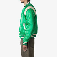 Veste bomber unisexe à fermeture éclair de haute qualité surdimensionnée coupe-vent unie écologique col montant style formel automne OEM