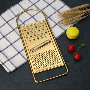 Rallador Manual Multifuncional <span class=keywords><strong>de</strong></span> Cocina, Color Dorado, para <span class=keywords><strong>Verduras</strong></span>/Queso/Ajo, Precio <span class=keywords><strong>de</strong></span> Fábrica - Product Image 3
