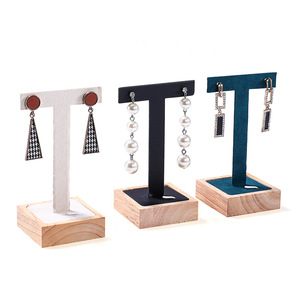 Expositor <span class=keywords><strong>de</strong></span> Joyería en Oferta, Soporte <span class=keywords><strong>de</strong></span> Joyería Colgante <span class=keywords><strong>de</strong></span> Nogal, Expositor <span class=keywords><strong>de</strong></span> Pendientes, Soporte para Joyería, Tienda <span class=keywords><strong>de</strong></span> Joyería - Product Image 1