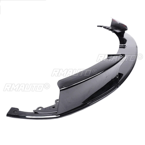 For 2012-2018 BMW F30 F31 F35 3 Series M Sport Front Bumper <b>Lip</b> <b>Splitter</b> DIffuser Spoiler Carbon Fiber Look Glossy Black - Product Image 2