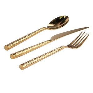 Juego de Cubiertos de Acero Inoxidable Grueso, Vajilla Sólida y Resistente de Estilo Occidental, Vajilla de Acero Inoxidable Forjado a Mano, Moderna - Product Image 5