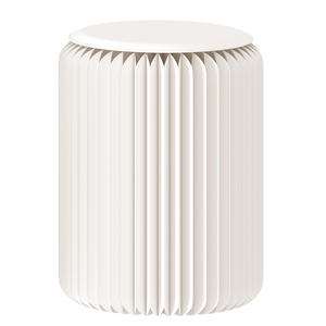 Ihpaper H42cm <span class=keywords><strong>Tabouret</strong></span> pliant en <span class=keywords><strong>carton</strong></span> avec coussin rond, mobilier d'intérieur pour hôtel, chambre et entrée - Product Image 2