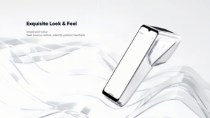 Terminal de point de vente Android 4G portable avec imprimante, prix abordable pour la gestion de parking mobile - Connectivité via Wi-Fi, NFC, USB - Product Image 6