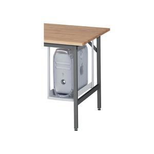 Support PC RAU H500xW150-230 mm gris clair, tôle d'acier RAL 7035 Convient pour 9000 425 480-9000 425 487, - Product Image 1