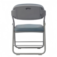 Chaise de formation et de conférence Factory Fashion avec tablette d'écriture arrière, chaises pour étudiants avec tableau d'écriture auxiliaire pour les cours