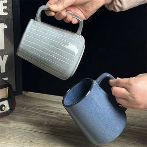 Competitive Price Large <b>Ceramic</b> <b>Mug</b> Cartoon Pattern Eco-friendly Food Safe Dishwasher Microwave Safe Wide Design Big Handle - Product Image 3