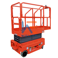 Mini élévateur à ciseaux autopropulsé de 230 kg, 2 m, 3 mètres, 5 m, petit mécanisme de levage pour la construction