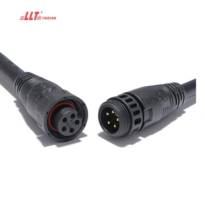 Llt 5pin M19 hàng không không thấm nước cáp điện cáp điện IP67 kín nước kết nối 2 3 4 6 7 8 9 14 pin - Product Image 2