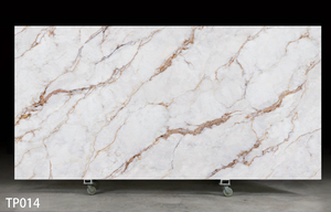 UNION STONE Calacatta Golden Cloud, Losa Grande de Cuarzo Artificial Impreso, Ecológica, Impermeable, Diseño Moderno para Paredes y Pisos de Cocina - Product Image 6
