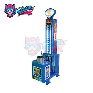 Máquina de Juego Arcade de Monedas con Diseño Novedoso de Cohete y Martillo para Prueba de Fuerza, con Boletos de Lotería, para Parques de Diversiones Coloridos - Product Image 4