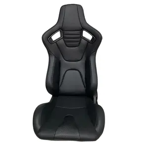 JIABEIR 1088 Siège de course universel de haute qualité en cuir PVC pour simulateur de conduite de voiture, station de jeu réglable, siège baquet de simulation - Product Image 1