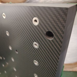 Tablero de Fibra de Carbono 3K, Tejido Plano, Alta Resistencia, Corte de Precisión CNC - Product Image 1
