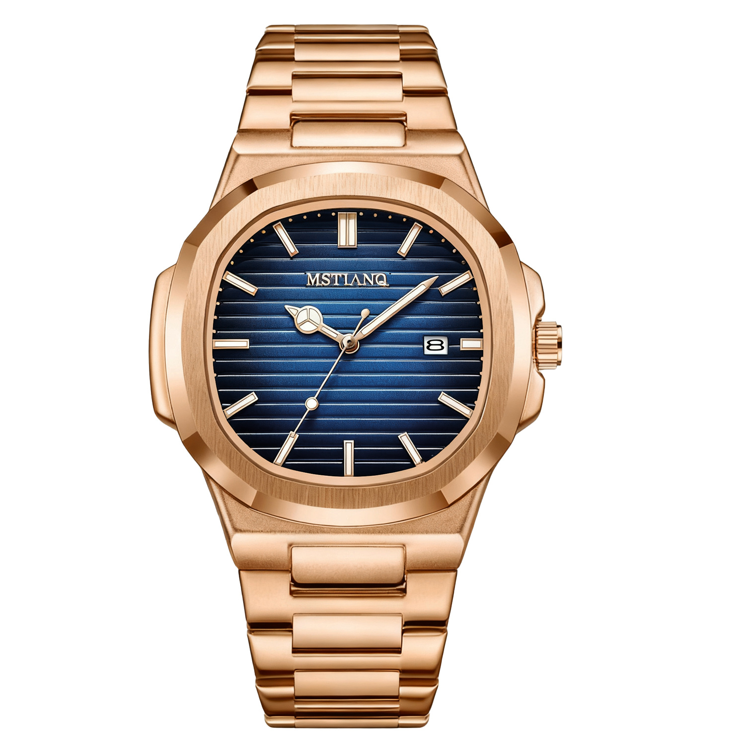Rose Gold Blue