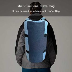 Bolsa de Viaje Grande Personalizada al por Mayor, Nuevo Diseño, de Poliéster, para Gimnasio, Ejercicio, con Cremallera, Impermeable, Portátil, para Almacenamiento - Product Image 4