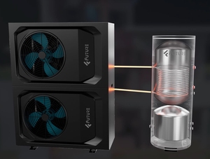 JIADELE Wifi Calefacción Refrigeración Aire a agua Warmepumpe <span class=keywords><strong>Luft</strong></span> Wasser Pompa Ciepla Powietrze Woda Dc Inverter Aire Agua Bomba de calor Set - Product Image 4