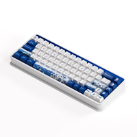 Clavier mécanique AKKO JIN01 Hotswap, boîtier en aluminium, structure de joint pour ordinateur portable, clavier 65%