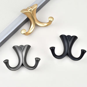 Hooks Wall <strong>Organisation</strong> Vintage Metal Zinc Alloy Coat Hanger Clothes Hook Hardware for Coat Hooks - Product Image 2