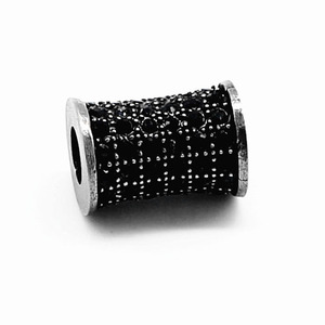 yunnique <b>Titanium</b> Steel Round Bead With Rhinestones For Bracelet Making 8mm Diameter Metal Loose Beads Jewelry Accessories - Product Image 3