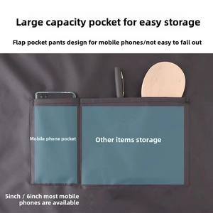 Grembiule da Cucina All'ingrosso in Plastica Avanzata di Alta Qualità, Impermeabile, Nero, Resistente, Per Pulizia, Per Adulti, Unisex, con Ampia Tasca - Product Image 3