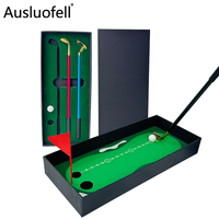 Ensemble de stylo cadeau créatif sur le thème du golf pour adultes et enfants Mini Club Stylo à bille avec jeu de table promotionnel