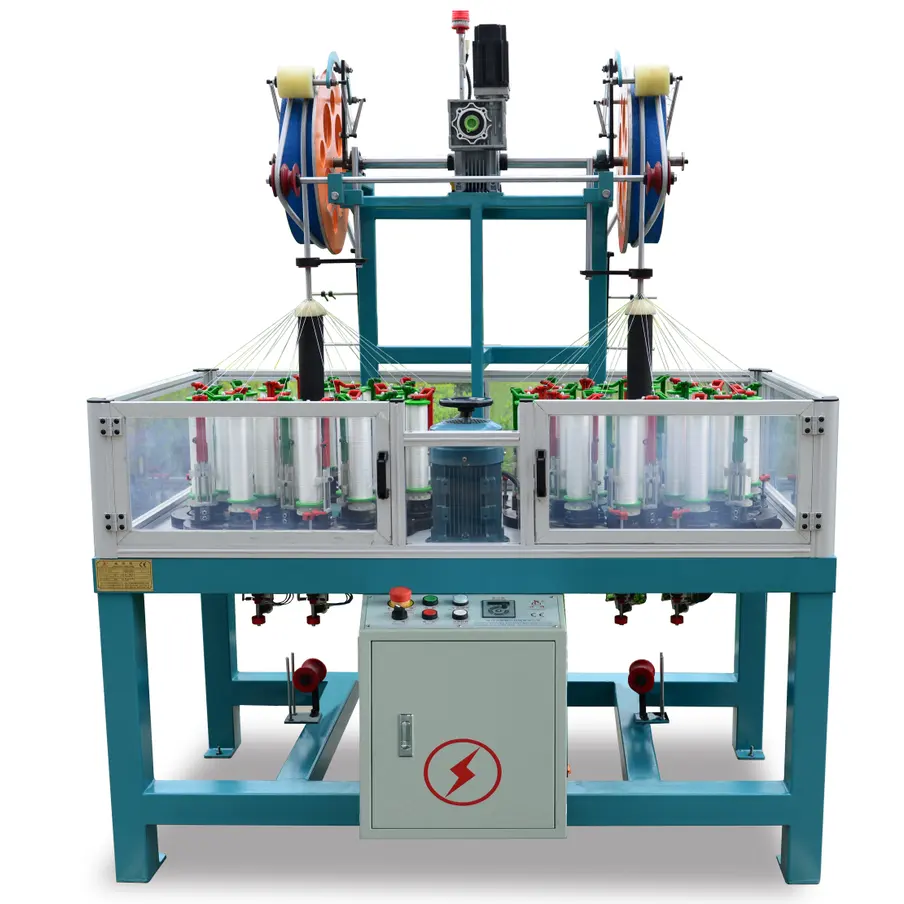 Henghui máquina de trançar mangueira de borracha máquina de trançar mangueira de chuveiro máquina de frisar mangueira trançada flexível