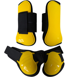 N. 5 resistente protezione della gamba del cavallo <span class=keywords><strong>salto</strong></span> ostacolo <span class=keywords><strong>salto</strong></span> elastico cuscinetto interno in PU cuscino ispessito per proteggere la gamba del cavallo in sella - Product Image 2