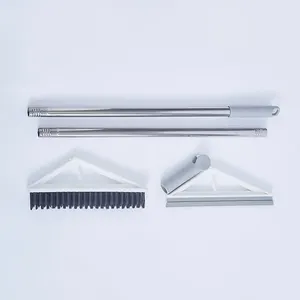 朝元批发价新款两用设计魔术扫帚扫帚，带PP + TPR刮刀和浓毛