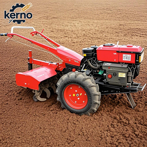 Hot Selling <b>Walking</b> Tractor 18HP 22HP Diesel Walk Behind Tractor Standard Agricultural Farm <b>Machinery</b> - Product Image 1