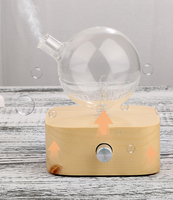 Super haute qualité fontaines de brouillard en bois véritable Ultransmit nébulisation huile essentielle diffuseur d'arôme diffuseur nébuliseur Machine